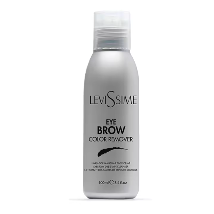 Levissime Eyebrow Color Remover 100mL Limpiador Manchas Tinte Cejas - Limpiador de Manchas Especial para la Coloración de Cejas - 1