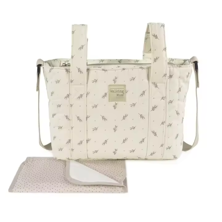 Walking Mum Bolso Organizador Mimosa Con Estampado Floral - 1
