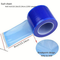 1200Pcs Película De Barriera Para Tatuaje Impermeable Adhesiva 4x6 Pulgadas Envoltura Clara Para Tatuaje Resistente a La Polución - details 1