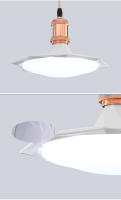 Bombilla LED 40W 60W 80W 100W E27 Para Iluminación Interior Luz De Techo Forma UFO Brillante Luz Fría Para Sala De Estar - details 5