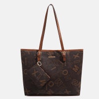 Bolso De Hombro Para Mujer 2024 Estilo Europeo Y Estadounidense Nueva Moda Satchel Nylon Lining Material PU Principal Color Cross Pattern - details 10