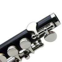SLADE Flauta Piccolo De Cuerpo De Cupro-Níquel Tono C Con 16 Agujeros E Key Oro Y Plata Instrumento Musical De Viento Profesional - details 7