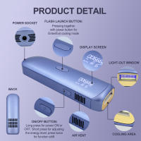 Epilador IPL De Láser Para El Cuidado De La Piel 3-en-1 Para Mujeres Tratamiento De Acné Recuración Permanente Eliminador De Vello Piel Del Bikini Painless - details 7