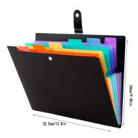 Carpeta De Acordion A4 De Color Organizador De Archivos Ideal Para Escuela Hogar Y Oficina - details 1