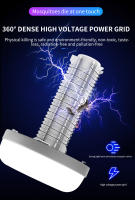 Lámpara Asesina De Mosquitos De Luz Azul Impermeable Para Exteriores Con Repelente Eléctrico Luz Atrayente Para Insectos Instalación Auto-Contenida Dimmer Recargable ABS 5W 5V - details 4