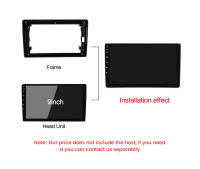 Adaptador De Radio Para Coche 2 Din Panel Fascia Cubierta Trimmer Para Audi A4 7 S4 RS4 B6 Pantalla Android Canbus Decoder Box Audio - details 2