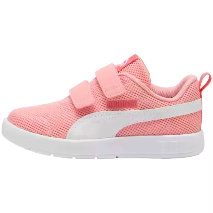 Zapatillas Puma Courtflex V3 Mesh para niños unisex en color rosa - 1