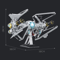 Star Wars Nave Espacial De Construcción Bloques MOC Set De Modelos Técnicos DIY Regalo De Navidad Para Niños Y Adultos Hombres Y Mujeres - details 31