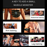 Estimulador Muscular EMS Inalámbrico Entrenador De Abdomen ABS Afinador De Cuerpo Fitness Para Hips Parche Adelgazante Unisex - details 8