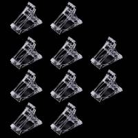 10 Pcs Extensiones De Uñas De Gel Polímero LED Clip De Construcción Para Manicura Herramienta De Arte De Uñas Clips De Tiras De Uñas - details 6