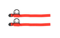 Gancho De Chaqueta Multifuncional Para Jeep Wrangler TJ JK JL JT 1997-2024 Accesorios De Interior Para Barra De Rollo Color Negro/Rojo ABS+Tela De Oxford 2 Piezas - details 5