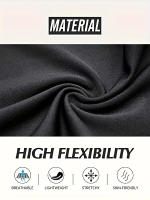 Camiseta De Compresión Para Hombres Rashguard Secado Rápido Fitness Gimnasio Surfismo Playa Deportes Running Tops Tees - details 9