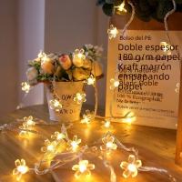 Luces De Flores Fae Tiradas Operadas Por Batería Impermeables 10/20/30/40 LED Cherry Blossom Para Decoración De Bodas Y Fiestas - details 11