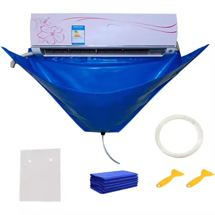 Cubierta de aire acondicionado, Bolsa de cubierta de aire acondicionado imperable with Bolsa de cubierta de Agua 130x60 accesorio de aire acondicionado Móvil - 1