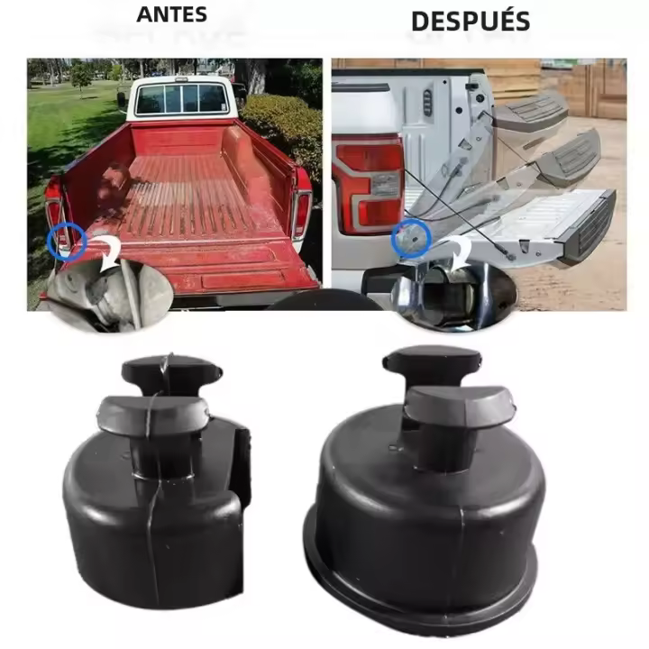 Juego De Bushings De Pivotaje Para Maletero Para Dodge Ram 1500 2002-2008 Ram 2500 3500 2003-2009 Negro Reemplazo Directo - 1