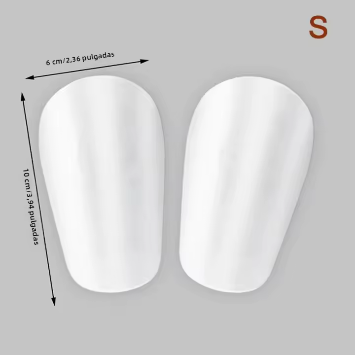1Par De Protección De Pies Para Fútbol Mini Absorbente De Choques Ligero Y Portátil Protector De Pierna Para Entrenamiento De Fútbol - 1
