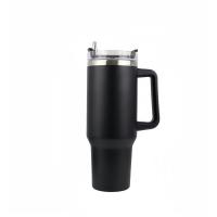 MAXHOME-Termo de vacío de acero inoxidable con pajita, taza de viaje térmica de café para el coche, botella de agua al aire libre.1200ml - details 2