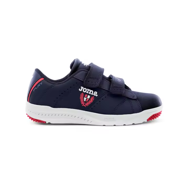 Joma Zapatillas Play 2306 Marino Rojo para Niño - Cómodas y Resistentes - 1