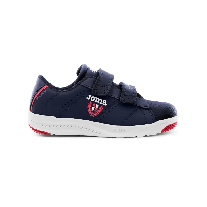 Joma Zapatillas Play 2306 Marino Rojo para Niño - Cómodas y Resistentes - 1