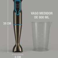Batidora de Mano 700W con 2 Velocidades – Cuchillas de Acero Inoxidable, Brazo Resistente, Vaso Medidor 800ml, Potente y Precisa para Mezclas y Triturados Rápidos - details 1