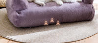 Cama De Gato Invierno Plush Sofá Para Perro Cama De Mascota Lavable Caliente Nido De Perro Almohadilla De Gato Muebles Para Mascotas Cómodos Y Gruesos - details 3