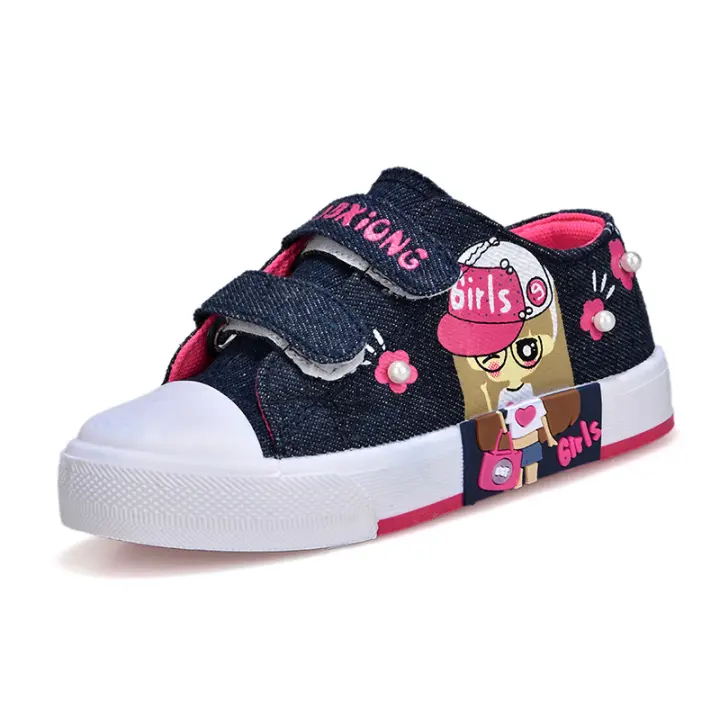 Zapatos De Lona Para Niños Suaves Y Transpirables Zapatillas Deportivas Casuales Antideslizantes Tallas 21-38 Para Niños Y Niñas - 1