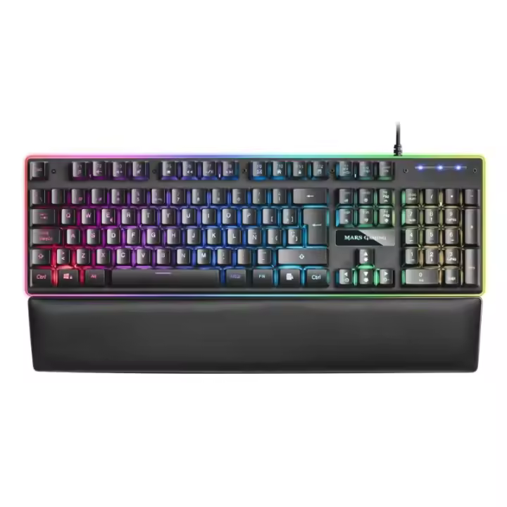 Mars Gaming MK320ES Full RGB H-Mec Reposamuñecas - 1