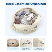 Bolsa de viaje para mujer, bolsa de gimnasio con bolsa impermeable, bolsa de fin de semana para mujer, bolsa de gimnasio impermeable - details 6