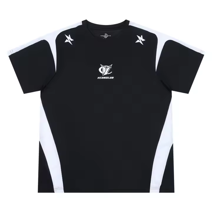 Camiseta De Manga Corta De Algodón Transpirable Con Tecnología De Secado Rápido Para Hombre Camiseta Deportiva Casual - 1