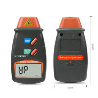 Tachímetro Láser Digital Herramienta De Diagnóstico No Contacto 2.5Rpm-99999Rpm Pantalla LCD Advertencia De Batería Baja - details 7