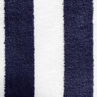 Toalla de Playa y Pool en Rayas de Algodón de Rizo Cabana, paquete de 1, Azul Marino, 76x152 cm - details 3
