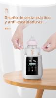 Calentador De Botella De Leche Eléctrico Multifuncional 200W Con Operación De Un Click Descongelar Calentar Esterilizar Función Anti-seco Para Bebés - details 9