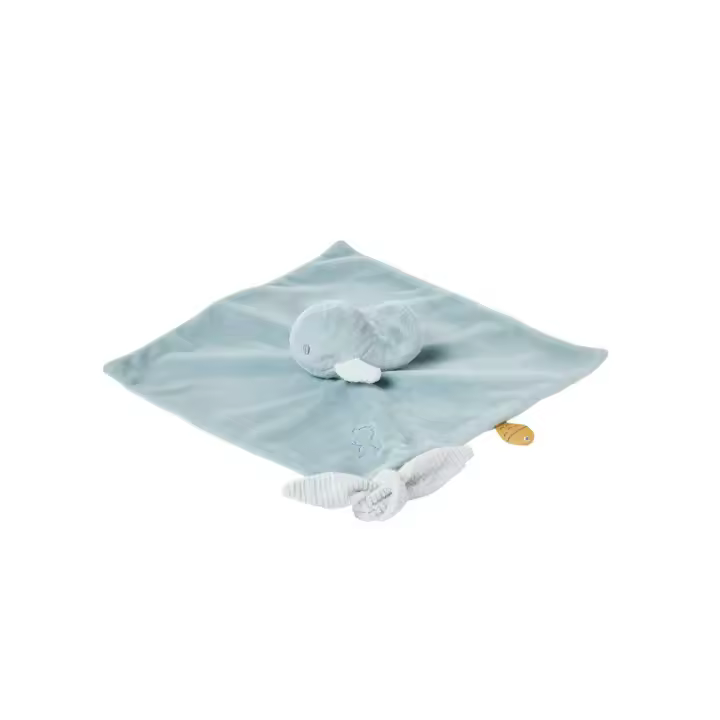Nattou Doudou Sally la ballena Turquesa - 1