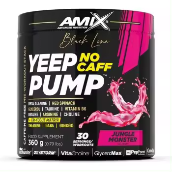 Amix Nutrition Amix Yeep Pump NO CAFF 360 gramos Raíz Nutrición Deportiva Pre-Entrenos Inicio - 1