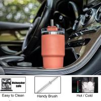 Pajillas Reutilizables De Vidrio De 8-12 Pulgadas Para Stanley Tumbler De 20 a 40 Oz Accesorios Para Vaso Stanley Lavable En Lavavajillas - details 2