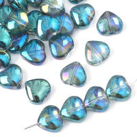 20pcs Perlas De Cristal De Pera Corazón Con Agujero Horizontal Para Manualidades Joyería Accesorios De Bricolaje Hechas a Mano Pendientes - details 15