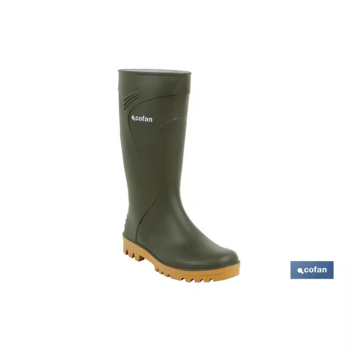 Cofan Bota Agua Verde Alta Calidad Talla 45 Trabajo Pesado - 1
