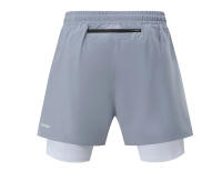 Shorts De Entrenamiento Para Hombre 2 En 1 Con Bolsillos Sudadera Secado Rápido Transpirable Para Correr Maratón Y Fitness - details 36