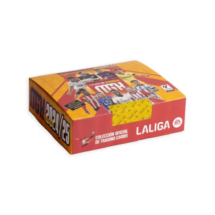 SEGUNDA EDICIÓN - Caja de 24 Sobres MEGACRACKS de La Liga Este 2024-2025 - Producto Oficial de Panini - 1