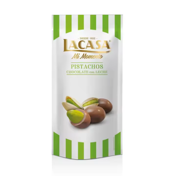 Lacasa Mi Momento Pistacho con Chocolate Leche 50 G - 1