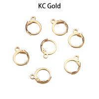 50pcs Gancho Para Pendientes De Color Oro Herramientas De Bajo Costo Para Fabricación De Joyería DIY Anillo Base De Metal Para DIY - details 4