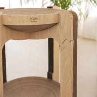 Rascador de cartón dos alturas para gatos - Althea Living - details 1