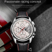Reloj De Cuarzo Para Hombre PAGANI DESIGN PD-3306 Marca De Lujo Deportiva Militar Con Correa De Cuero Cronógrafo Resistente Al Choque Y Luz - details 11