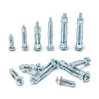 Juego De Tornillos De Anclaje Para Pared De Acero Con Recubrimiento De Zinc Molly Hollow Drive Soporte Metálico Para Drywall Fuerte Y Duradero - details 1