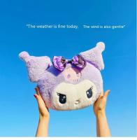 Cojín De Peluche Sanrio Oversize Kuromi Melody Para Sofá Regalo Kawaii Para Novia En El Día De San Valentín Cumpleaños Decoración De Habitación - details 16