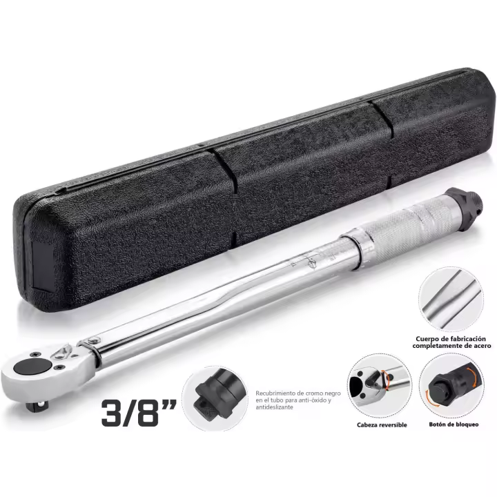 JOMAFA - LLAVE DINAMOMETRICA 3/8" 19-110 NM con certificado de calibracion - 6903 - 1