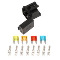 Juego De Caja De Fusibles De 4 Maneras Y Caja De Relé De 1 Manera Para RV/Barco/Tanque/Remolque/Marina/Truck/SUV/Camper Soporte O Bloque Combos Para Automóviles Y Electrónica De Automoción - details 2