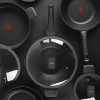 Cacerolas Ø24cm(4,7L)Ø28cm(7,2L), Cazo Ø16cm(1,3L) y Sartenes Ø20Ø24Ø28cm en Aluminio fundido con tapas GASTRO REECO MasterPRO - details 6