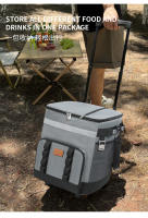 Bolsa de hielo con carrito de nuevo estilo, bolsa de picnic para exteriores, refrigerador para automóvil, bolsa de aislamiento para remolcador de gran capacidad, caja de aislamiento - details 4