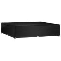 vidaXL Funda para muebles de jardín 16 ojales en dimensiones 205x205x90 cm/240x240x55 cm/250x250x90 cm y más | almacenamiento funcional diseño moderno para baño dormitorio sala - details 1
